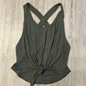 Lululemon Call It a Tie Tank Dark Olive 4